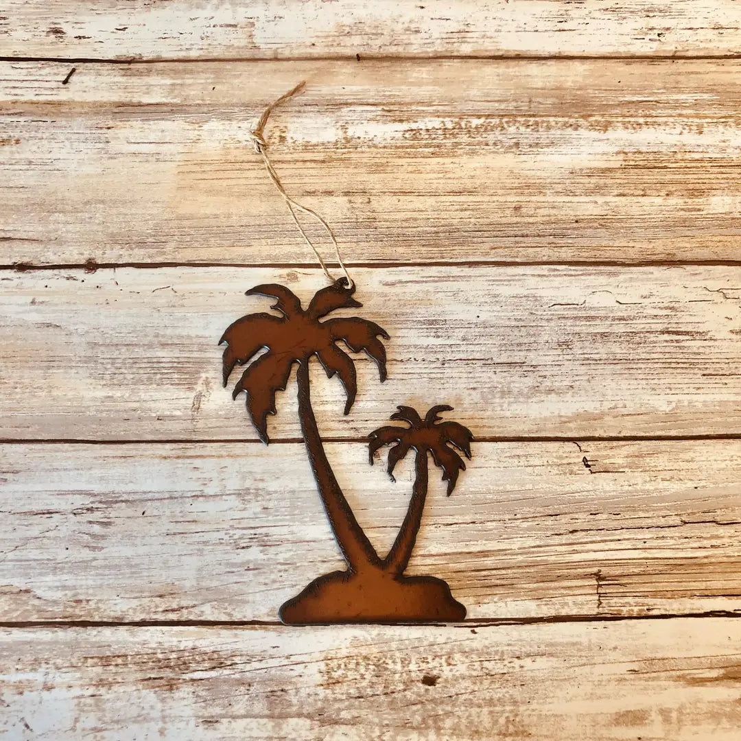 Double Palm Trees Ornament