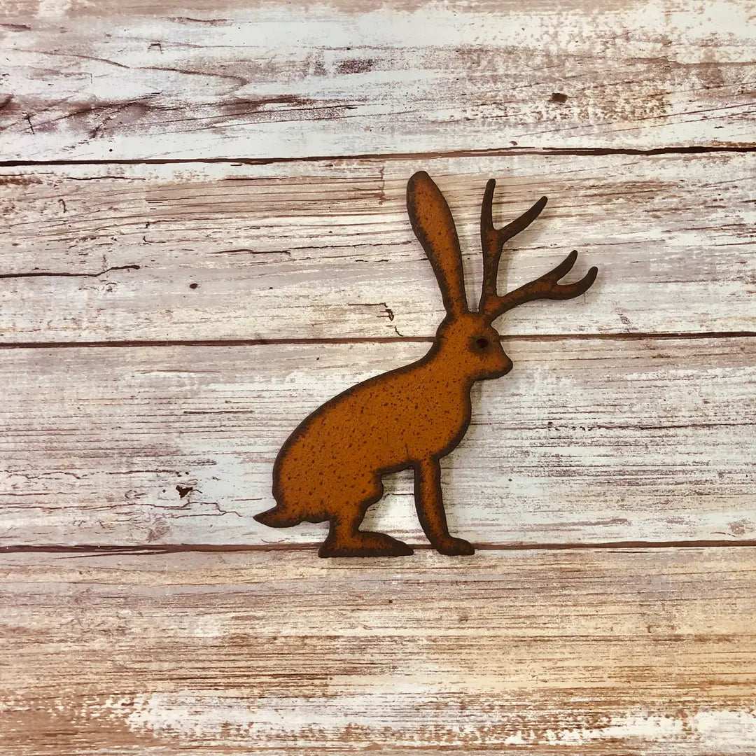 Jackalope Rustic Lodge Mythological Magnet