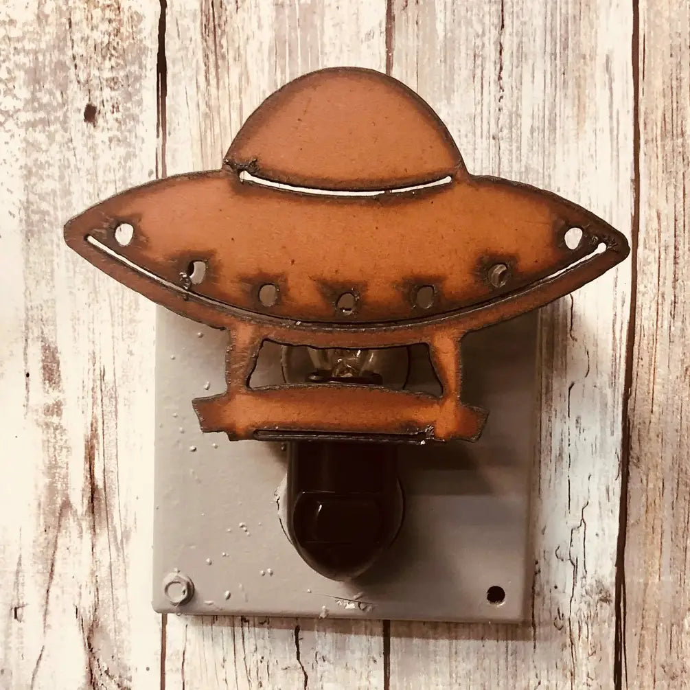 Flying Saucer Image Alien Space Craft Nightlight