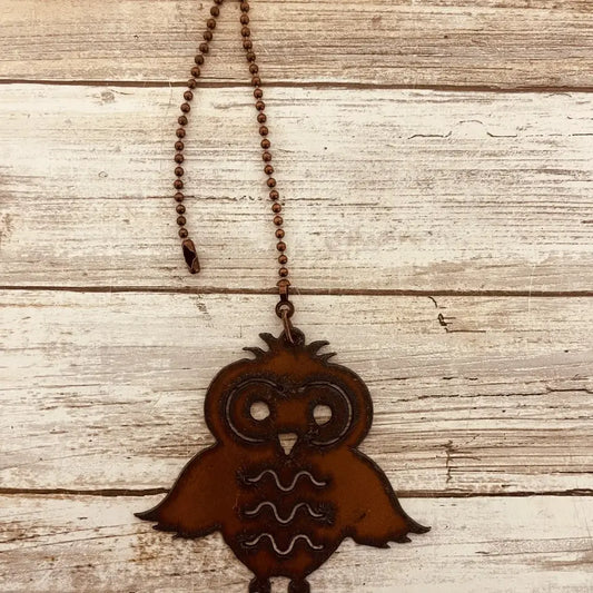 Owl Fan Pull