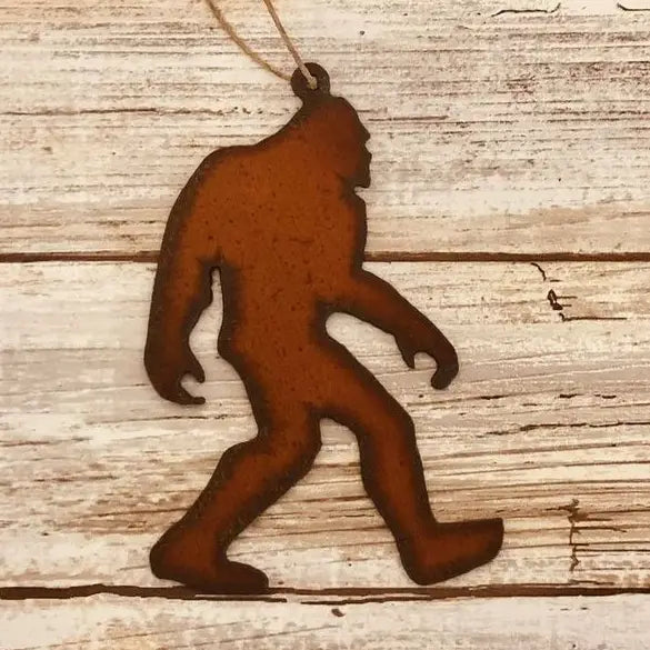 Bigfoot Yeti Rustic Sasquatch Ornament