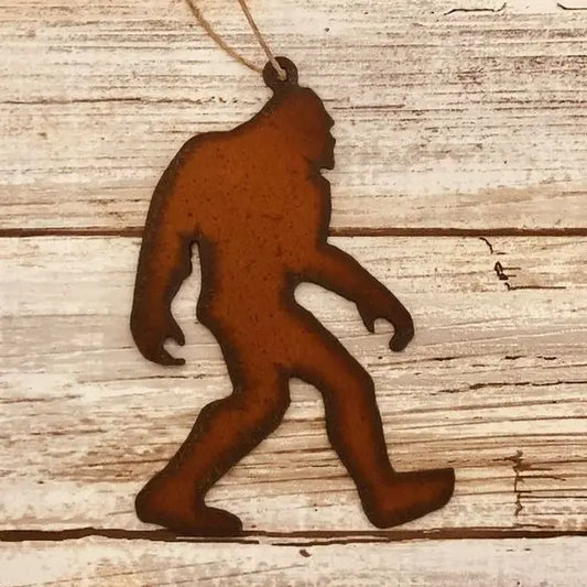 Bigfoot Yeti Rustic Sasquatch Ornament