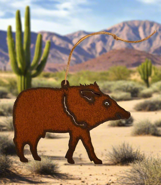 Javelina Southwestern Ornament