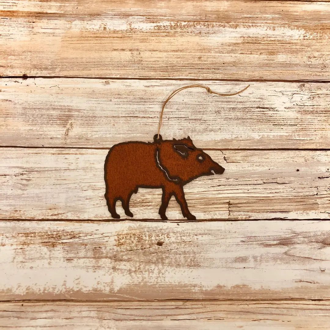Javelina Southwestern Ornament