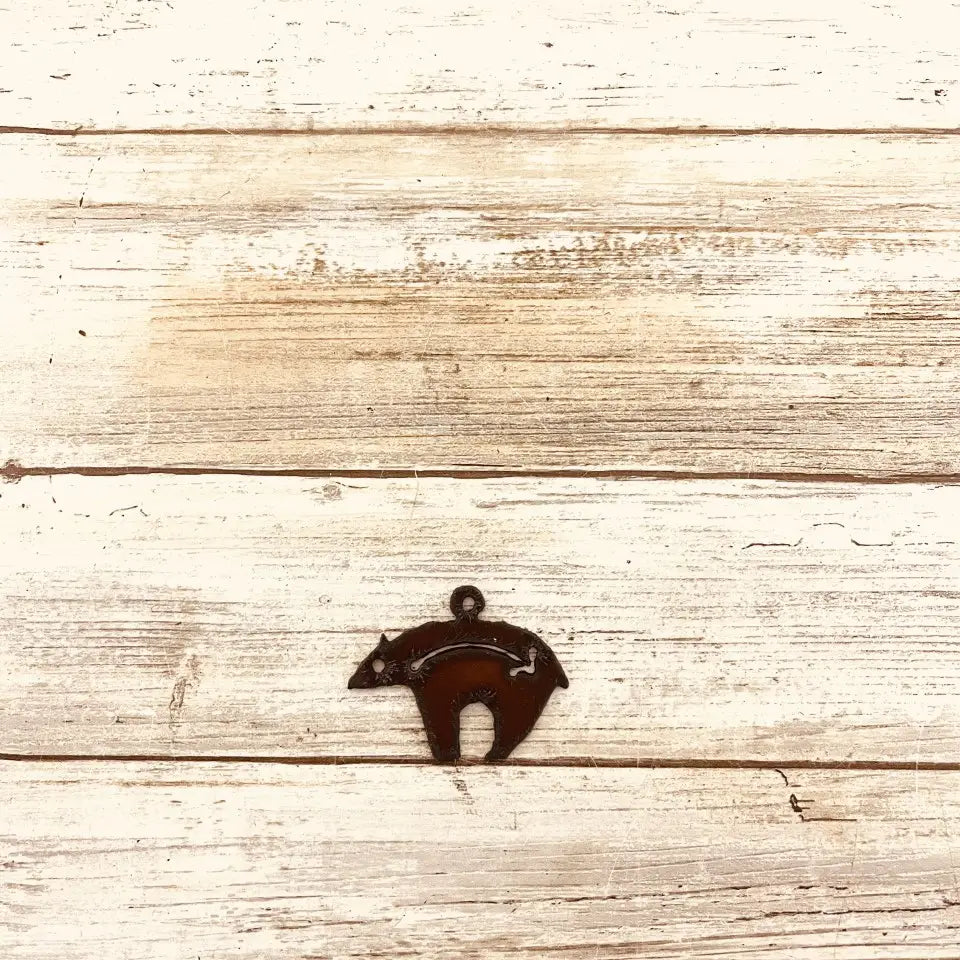 "Spirit Animal" Bear Southwestern Charm Pendant