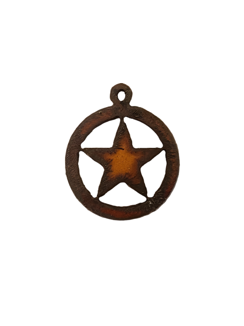 Texas Star Pendant Charm