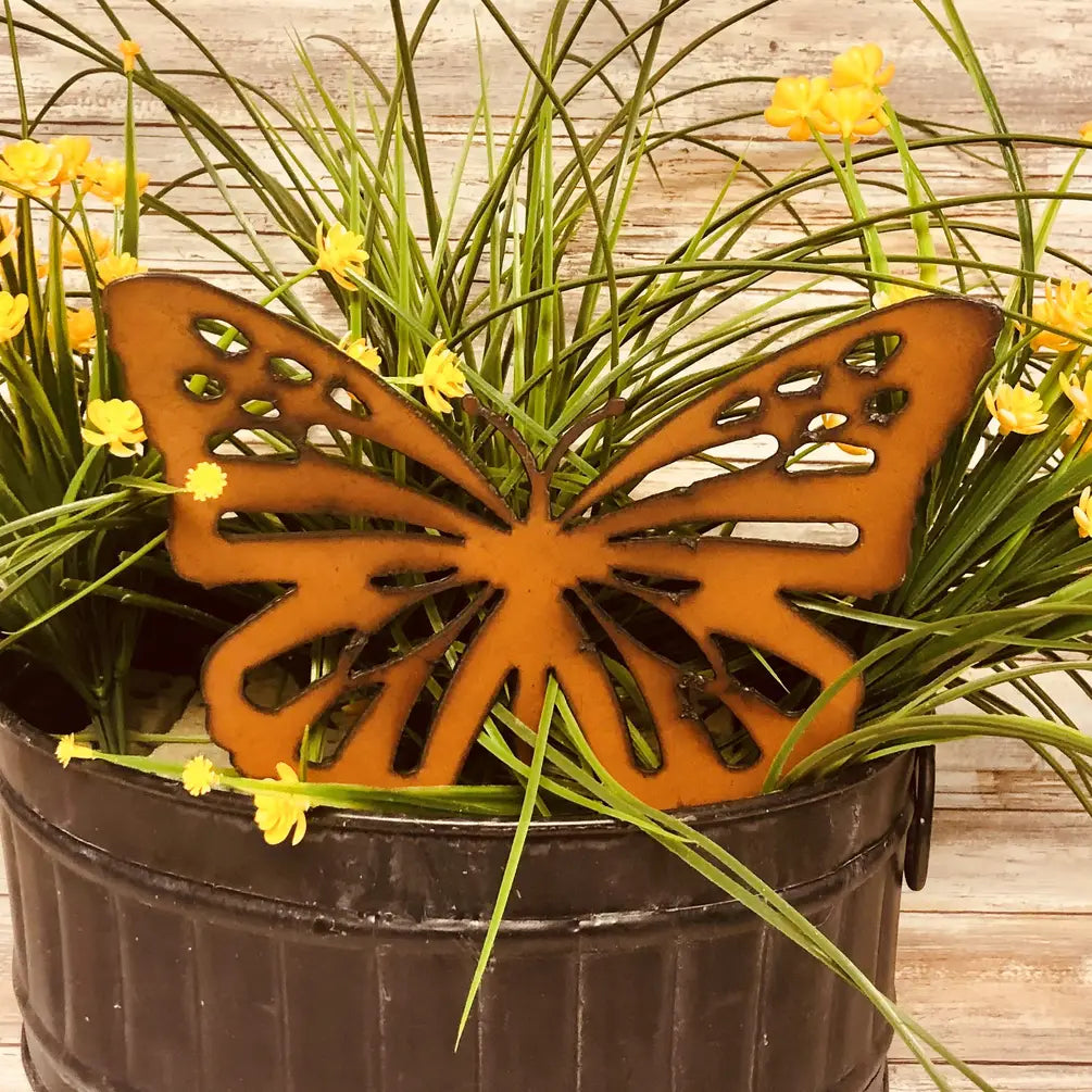 Butterfly  Yard Stake Garden Gift Plant Decor