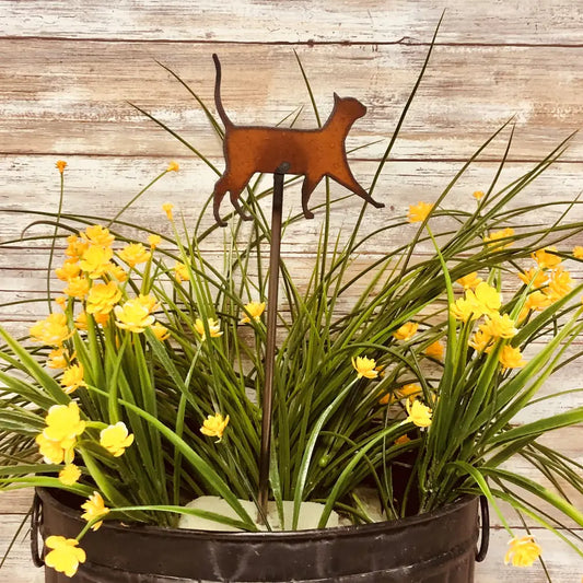 Cat 1 Kitty Garden Plant Stake