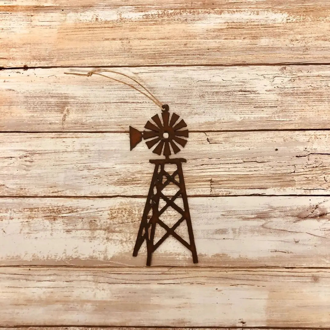 Windmill Rustic Farm Ornament