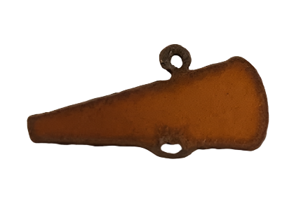 Megaphone Charm Rustic Cheerleader Metal DIY Pendant
