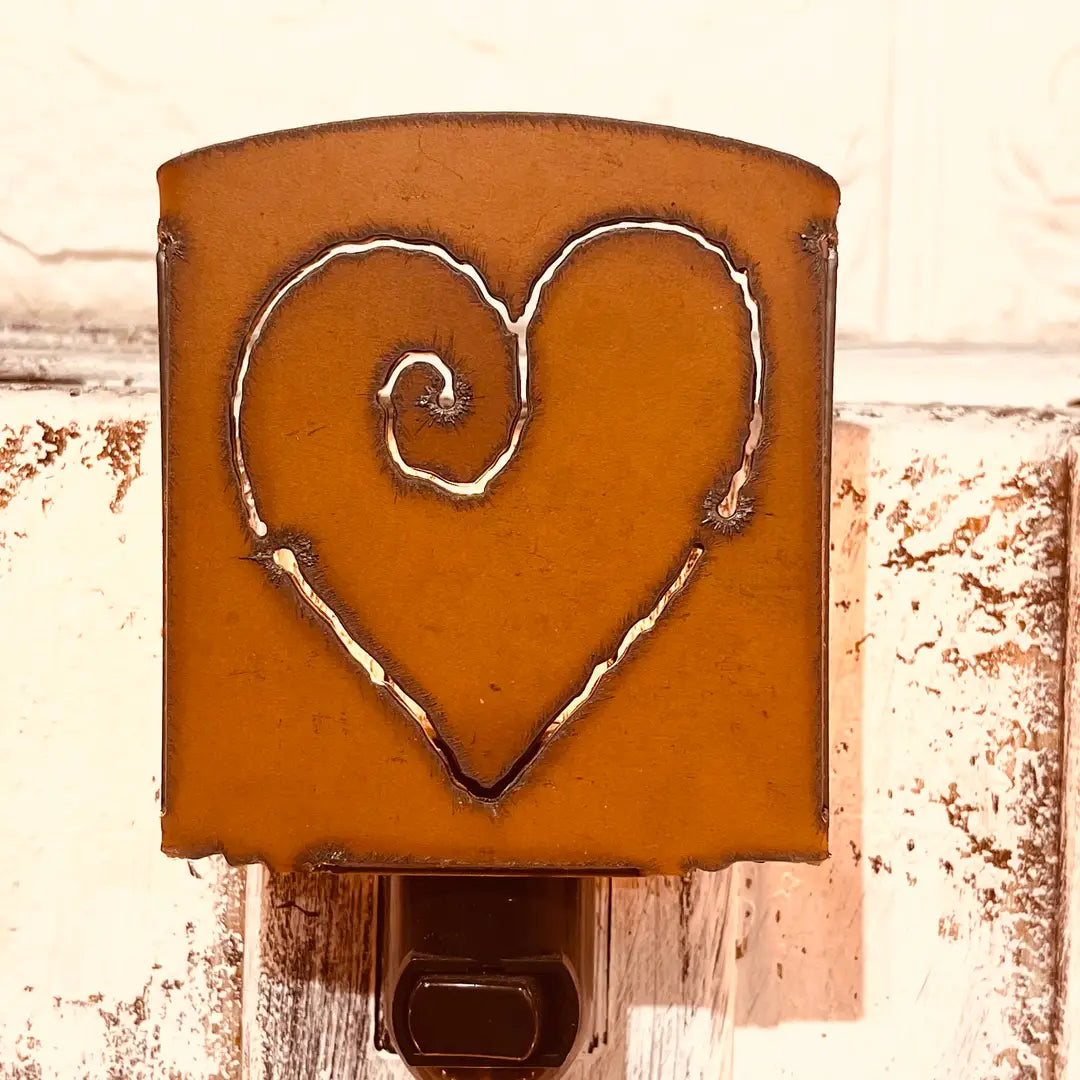 Heart with Swirl Classic Nightlight