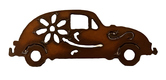 VW BUG GARDEN FRIEND Slug Bug Hippie Magnet