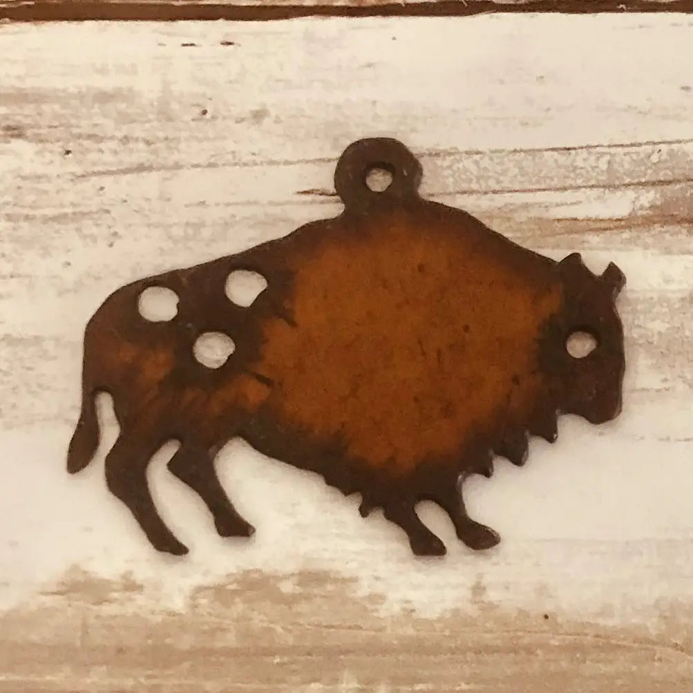 "Spirit Animal" Buffalo Southwest Charm Pendant