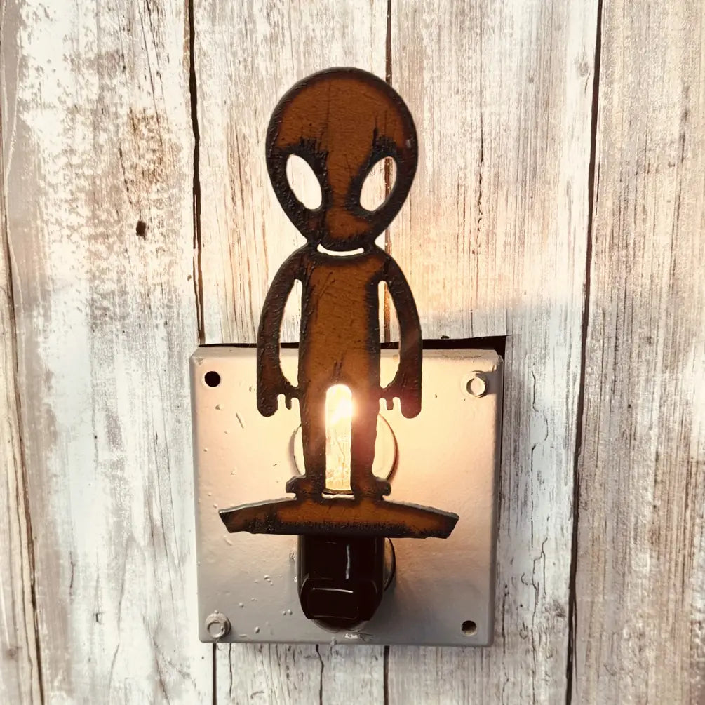 Alien Full Body Night Light Image Area 51 New Mexico