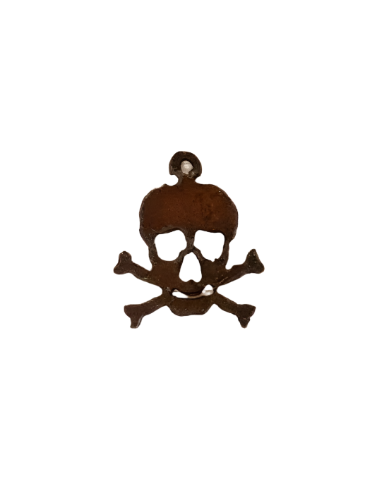 Skull With Crossbones Charm