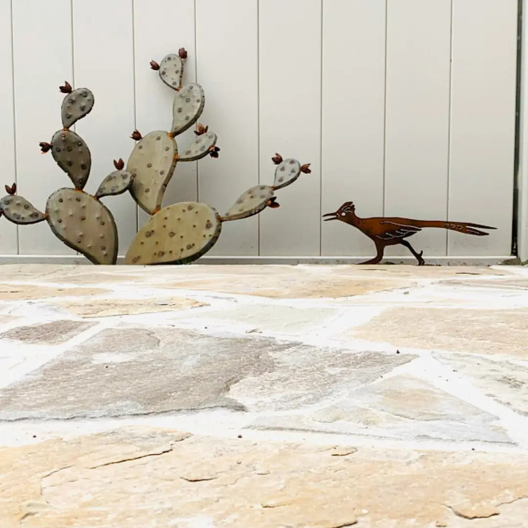 Roadrunner Yard Sign Southwest Garden