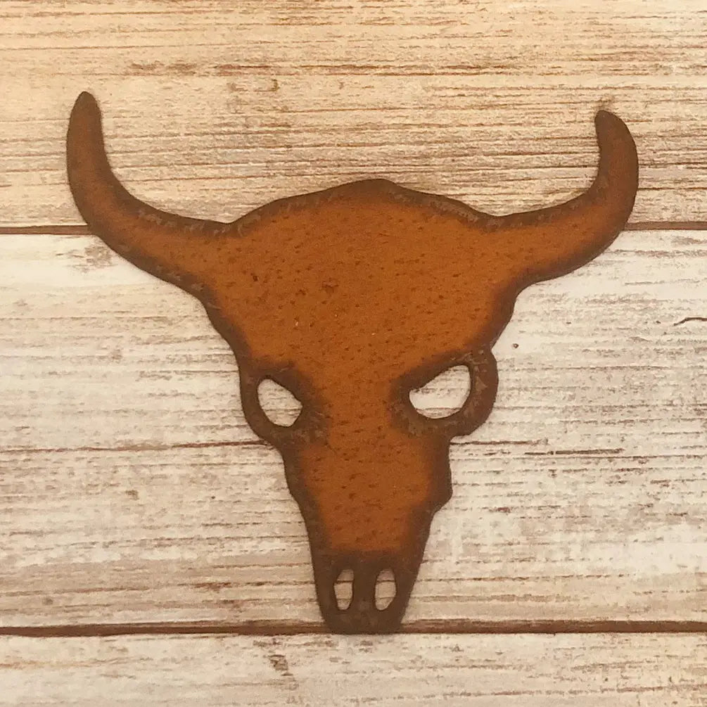 Buffalo Skull Western Cattle Tribute Magnet
