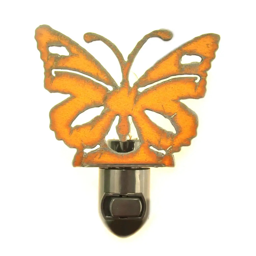 Butterfly Rustic Summer Garden Image Night Light