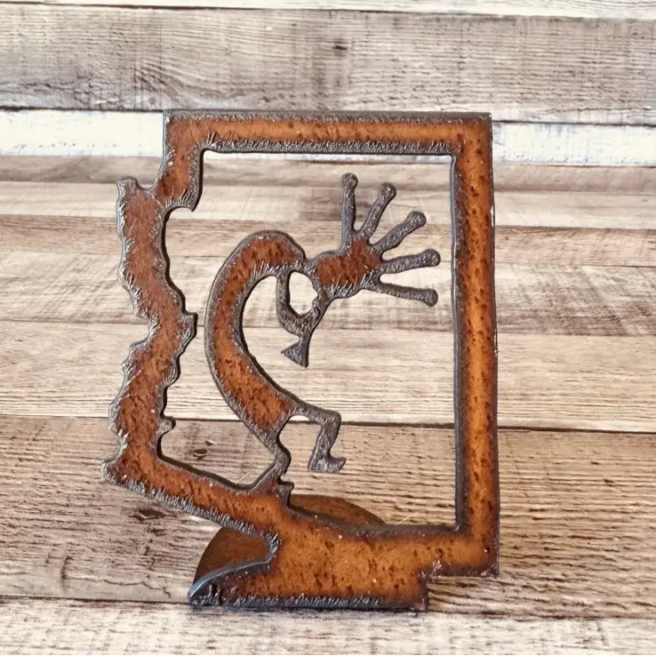 Arizona Outline with Kokopelli Doodad