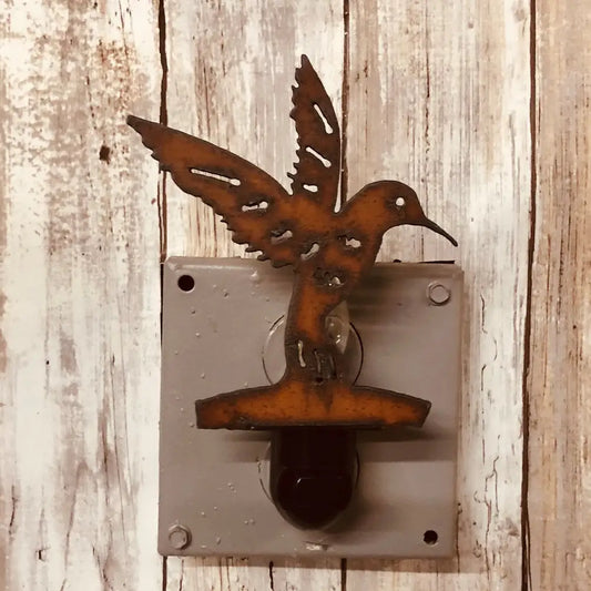Hummingbird Image Garden Path Birding Nightlight