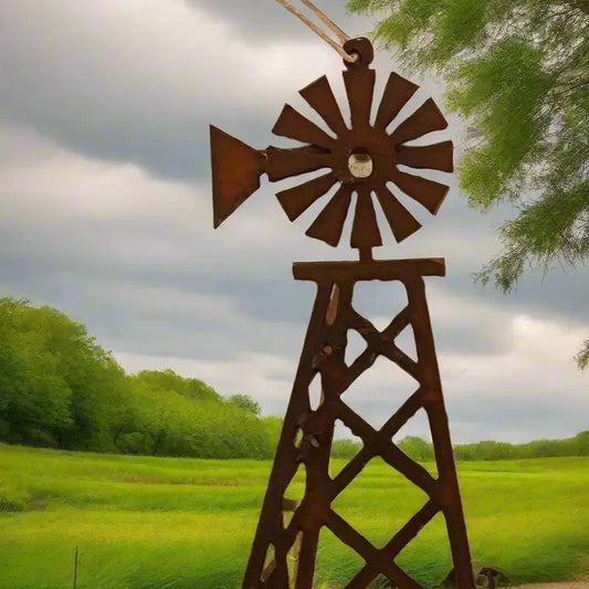 Windmill Rustic Farm Ornament