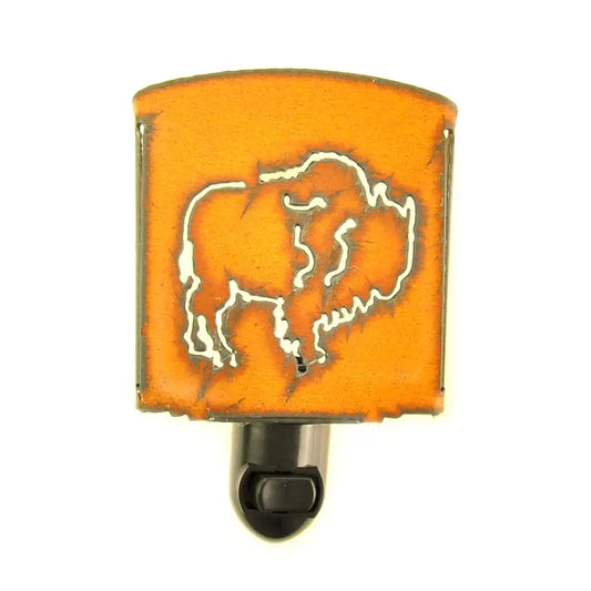 Buffalo Lodge Western Classic Nightlight