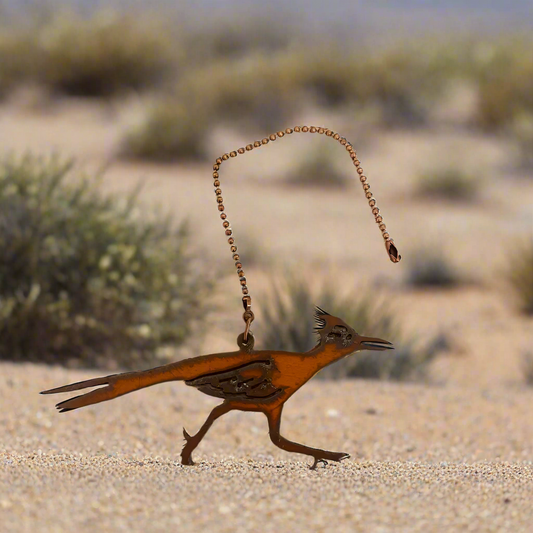 Roadrunner Running Southwest Ceiling Fan Pull