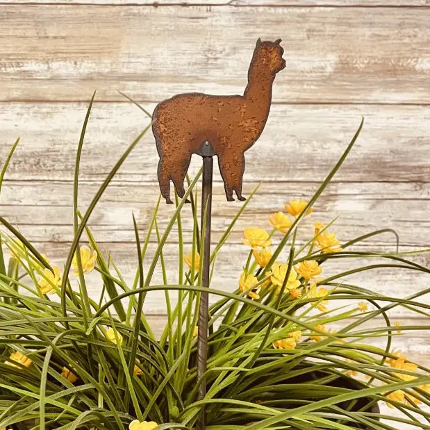 Alpaca Garden Farm Plant Stake