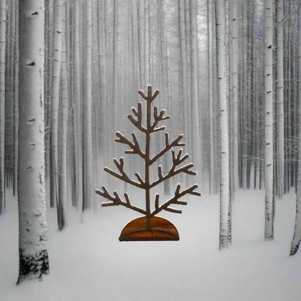 Tree #2 Doodad Holiday Christmas Standing Figurine Tabletop