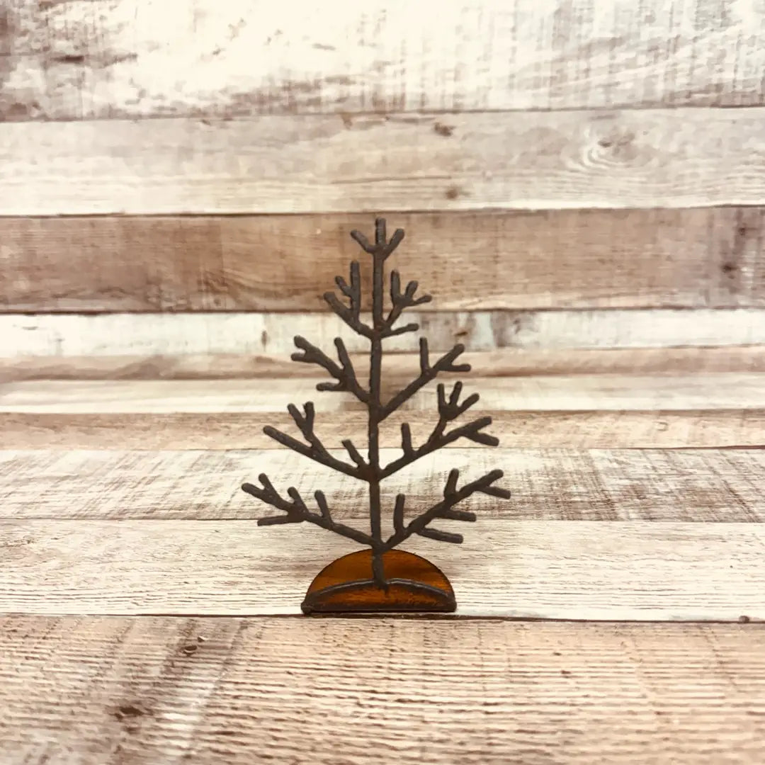 Tree #2 Doodad Holiday Christmas Standing Figurine Tabletop
