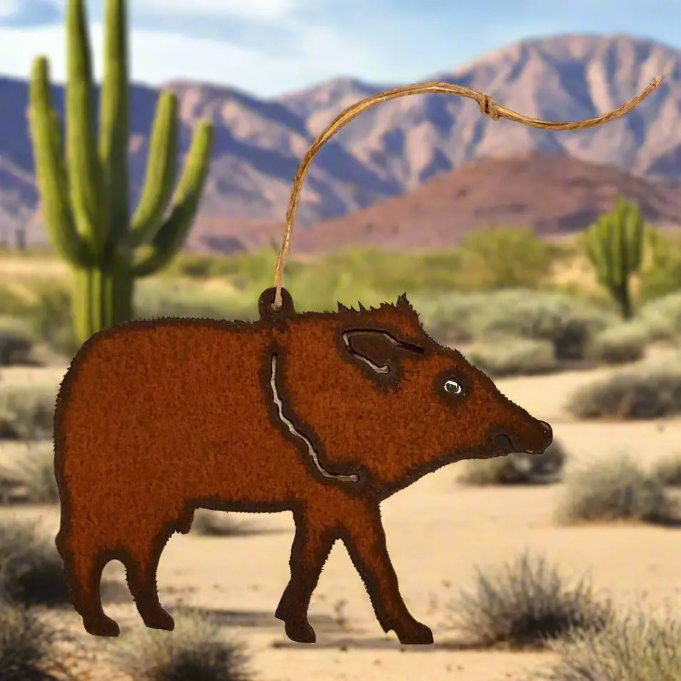 Javelina Southwestern Ornament