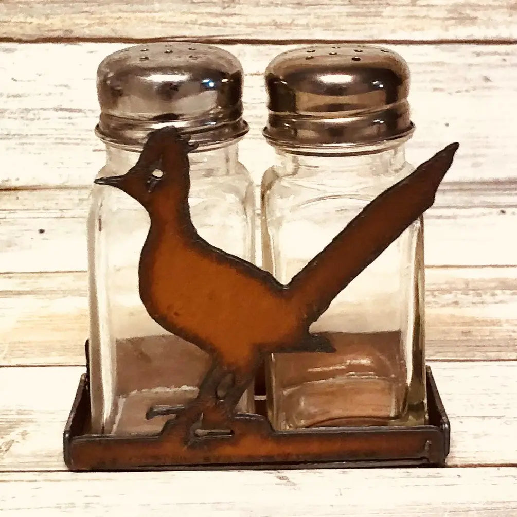Roadrunner Forward Southwestern Salt N Pepper Shaker