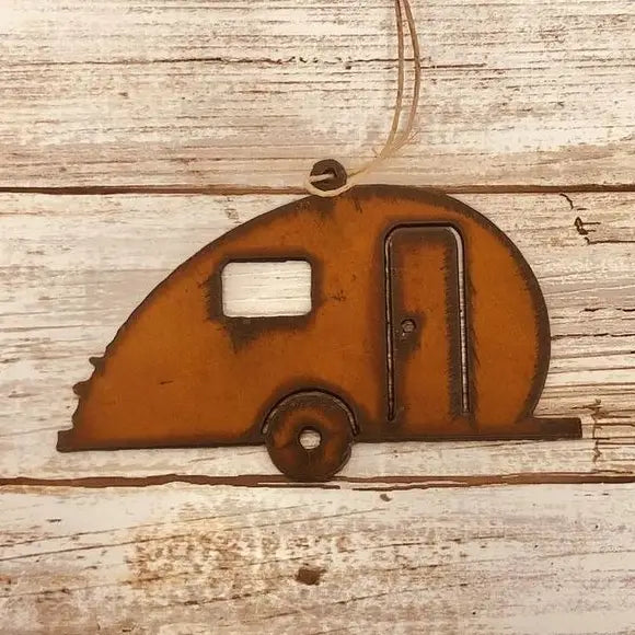 Tear Drop Camper Trailer Koa Ornament