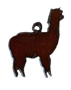 Alpaca Charm Farmhouse Pendant DIY Made In The USA