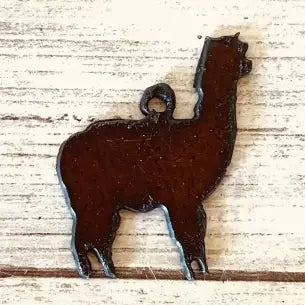 Alpaca Charm Farmhouse Pendant DIY Made In The USA