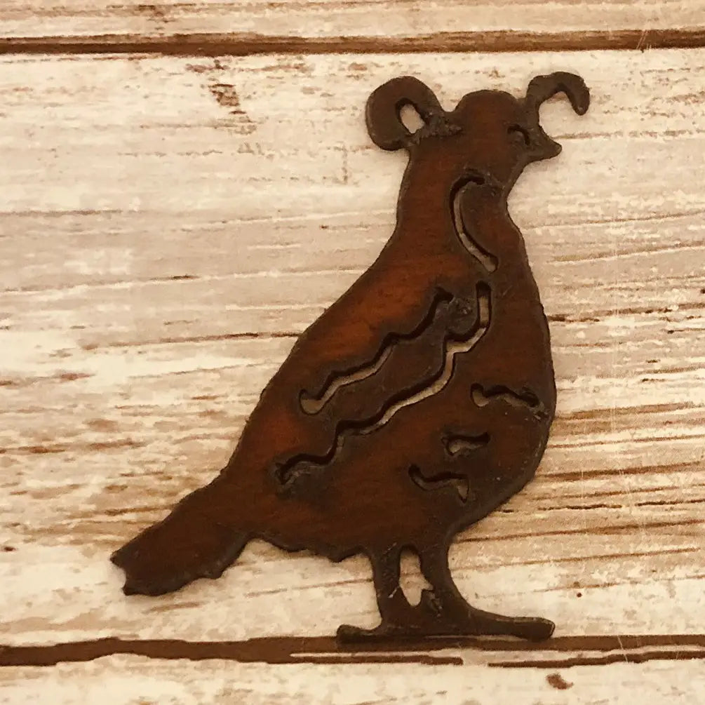 Quail Southwest Charm Pendant