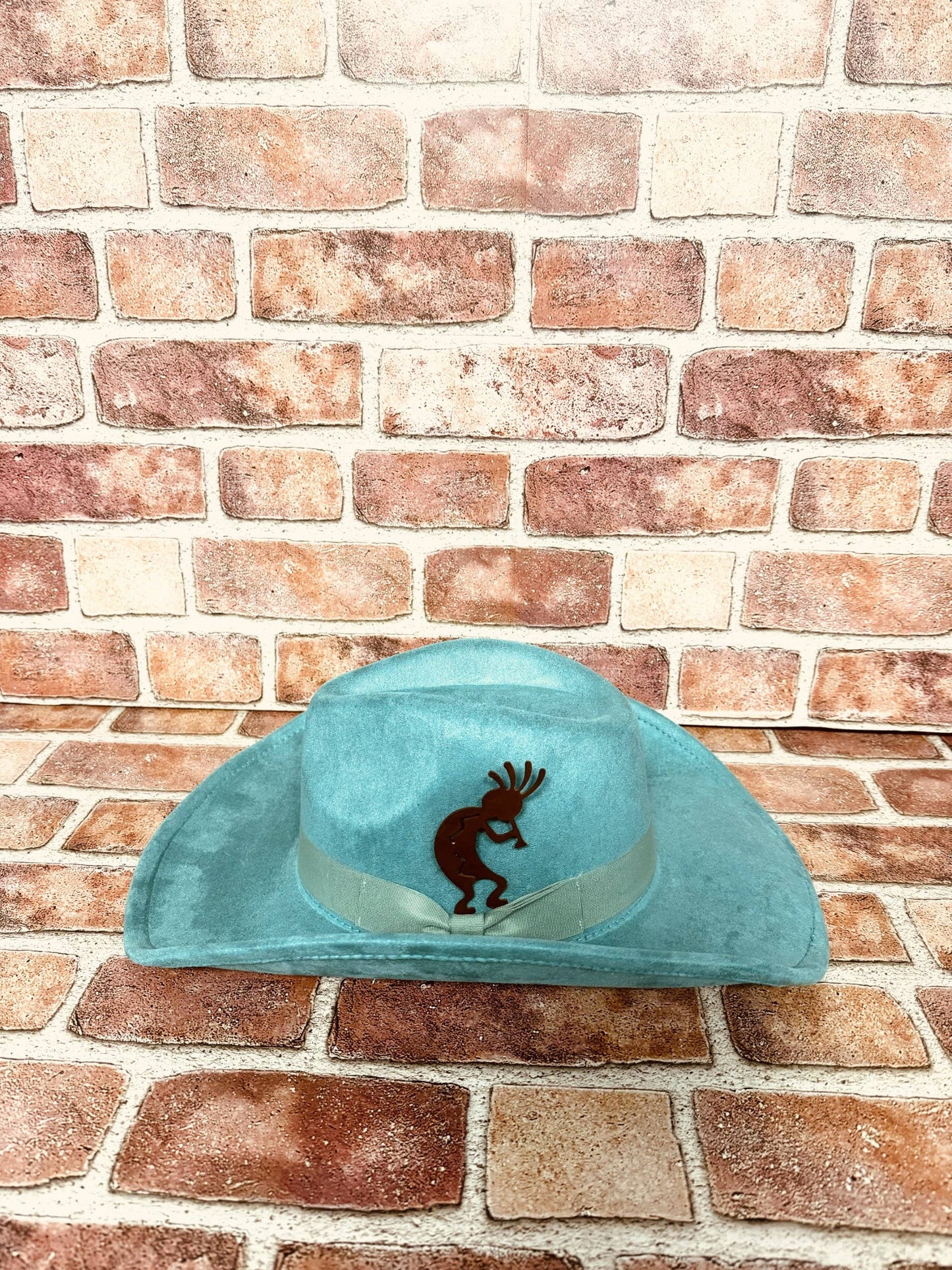 Kokopelli Hat Pin Rustic Western Hat Bar Gift Southwest