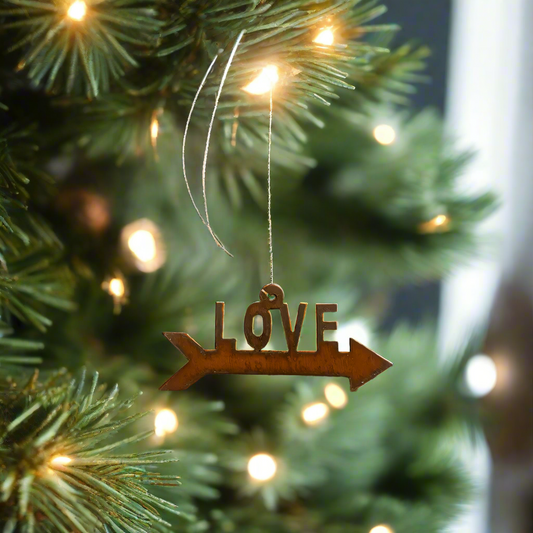 Love Arrow Ornament