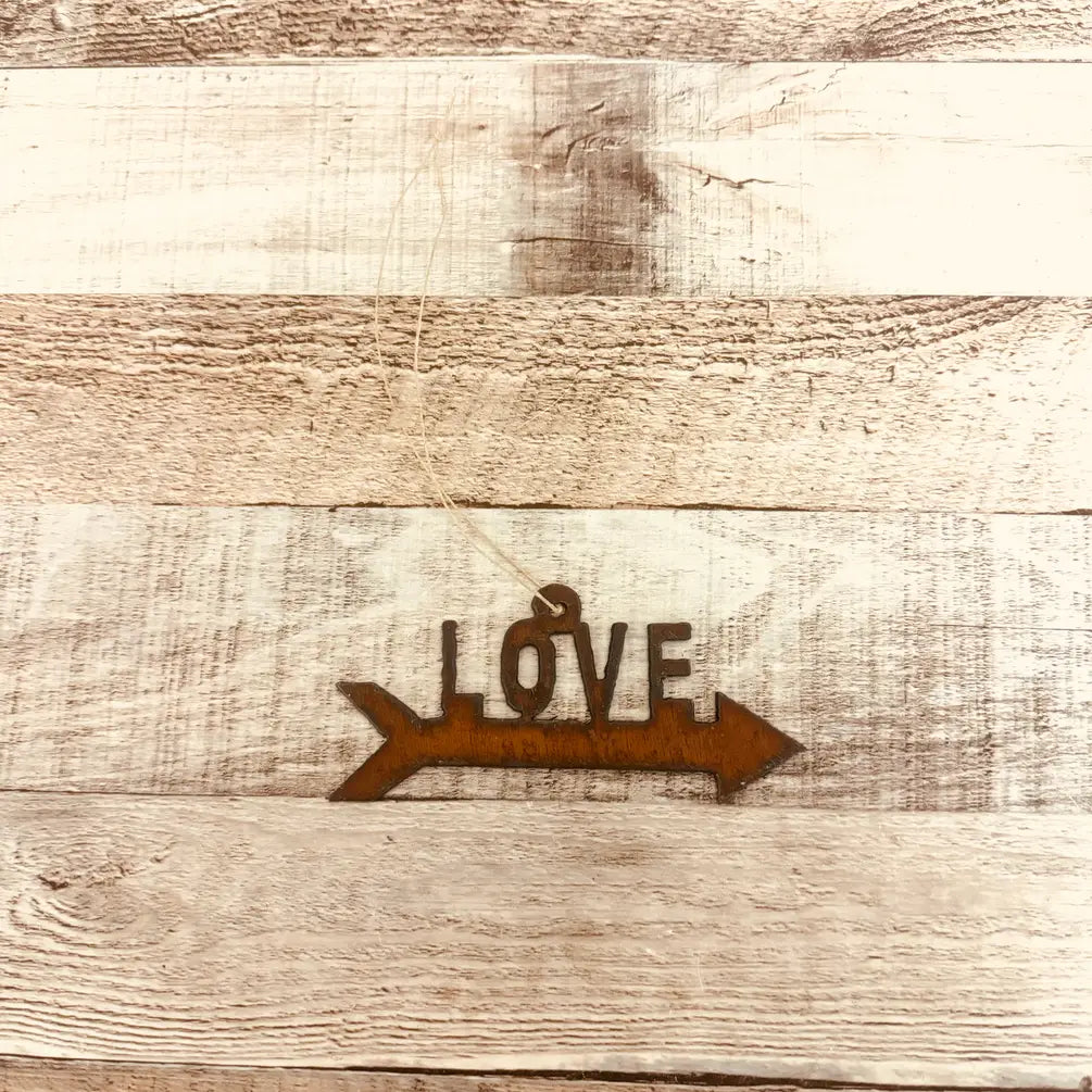 Love Arrow Ornament