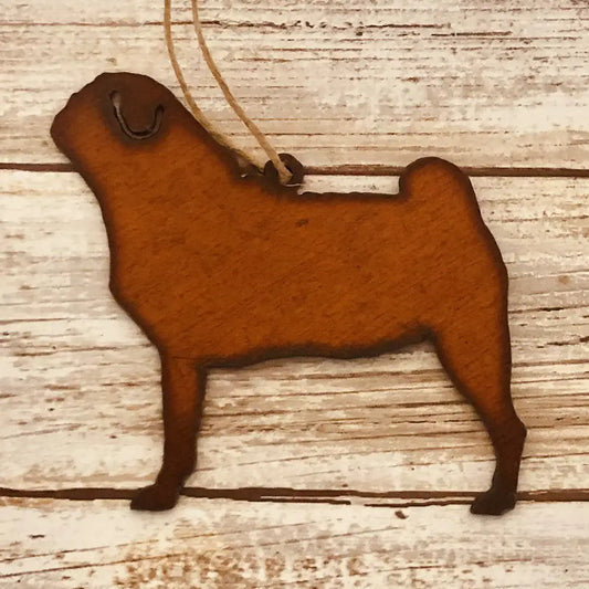 Pug Dog Ornament
