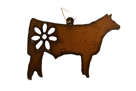 Show Steer GARDEN FRIEND FFA 4H Ornament