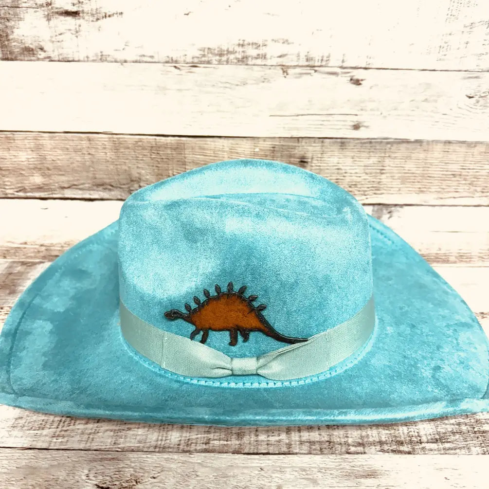 Stegosaurus Dinosaur Hat Pin Hat Bar Rustic Metal Dino Gift