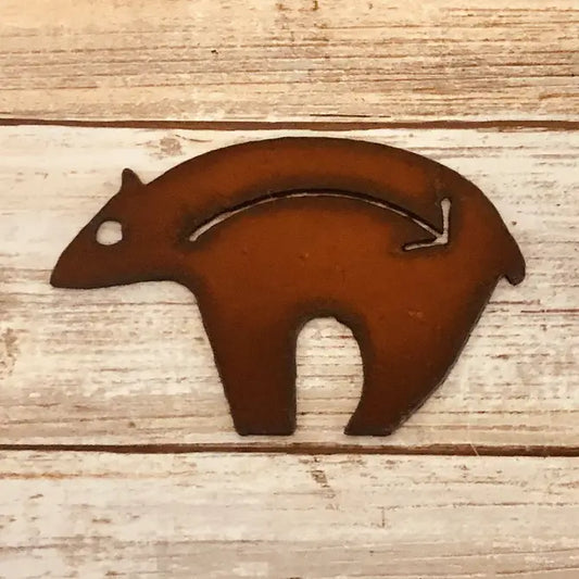 "Spirit Animal" Bear with Arrow Southwest Magnet