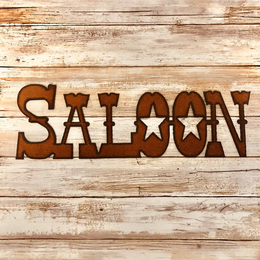 Saloon Western Bar Sign