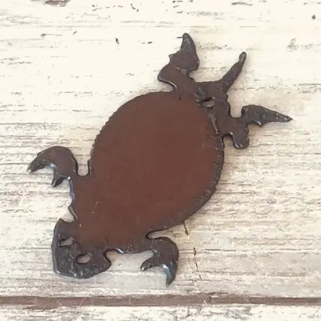 Horned Toad Charm Rustic Southwest Pendant