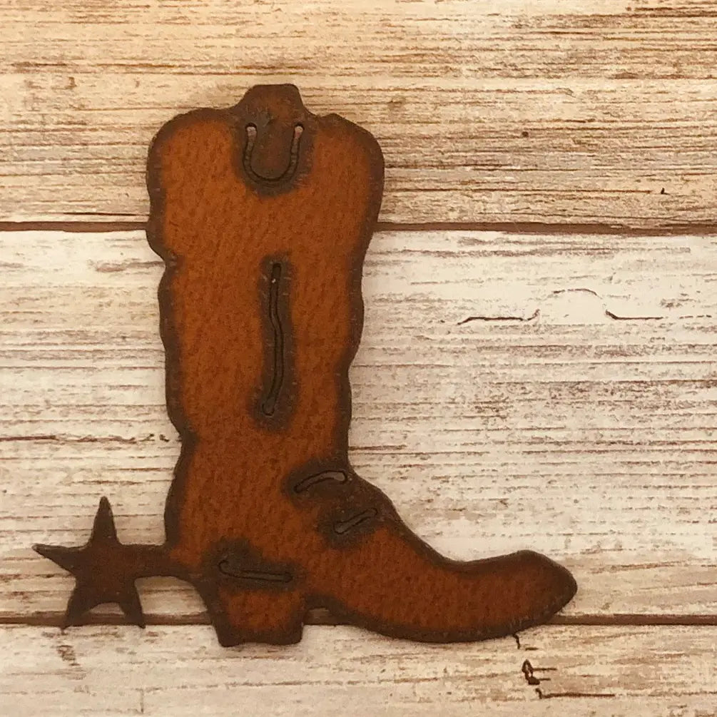Boot Western Rodeo Fashion Spurs Magnet