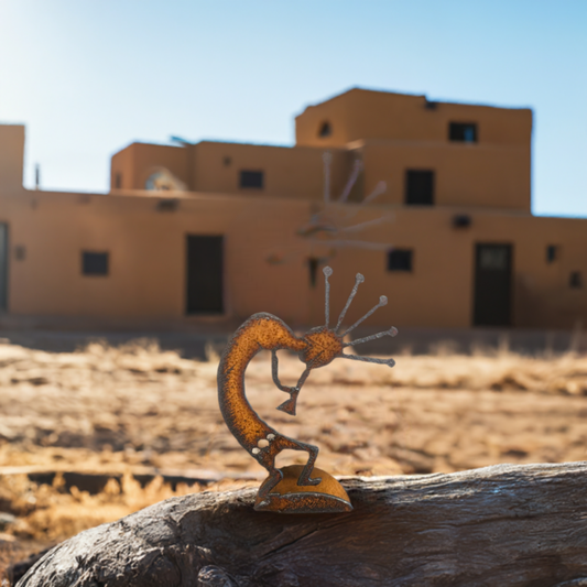 Kokopelli Rustic Doodad Standing Figurine Southwest Tabletop