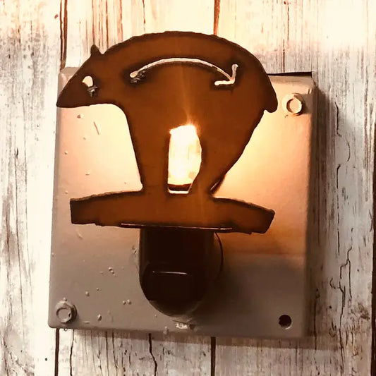 "Spirit Animal" Bear with Arrow Image Southwestern  Nightlight
