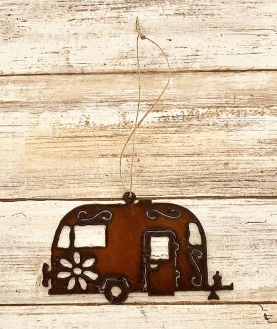 Airstream GARDEN FRIEND Ornament Koa Gift Rusty Christmas