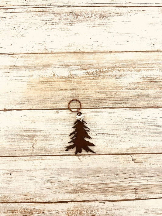 Charlie Brown Tree Lodge Key Chain